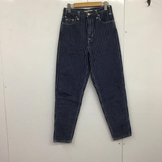 リーバイスレッド Levi s RED パンツ デニム、ジーンズ デニムパンツ ワイドパンツ カジュアルパンツ ストレッチパンツ 26インチ ストライプ インディゴ / インディゴ /  メンズ USED 古着 中古 10143682