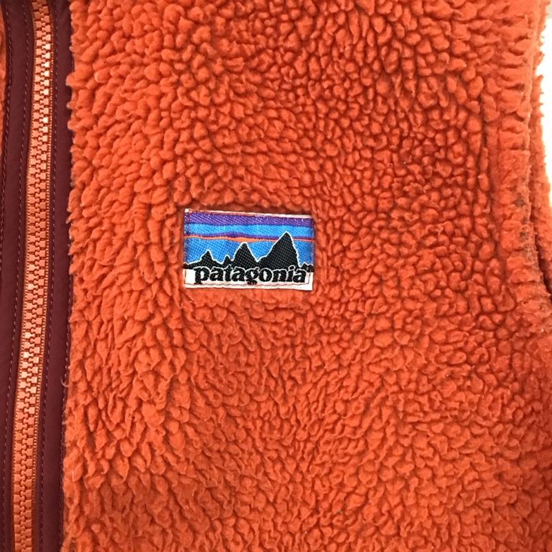 パタゴニア patagonia ベスト ベスト 65615F8 フリースベスト XL 無地 橙 / オレンジ /  ガールズ USED 古着 中古 10131556