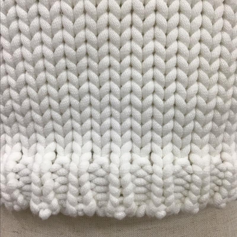 ザラ ZARA ニット、セーター 半袖 ニットベスト ノースリーブカットソー ショート丈ニット M 無地 白 / ホワイト /  レディース USED 古着 中古 10110445