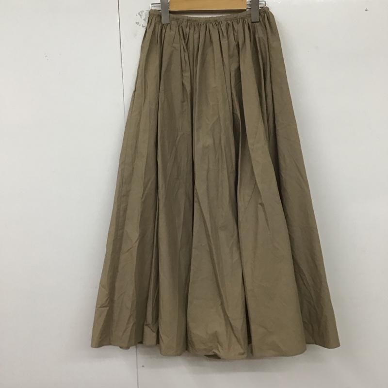 マウジー MOUSSY スカート ロングスカート 010DA330-7260 1 無地 ベージュ / ベージュ /  レディース USED 古着 中古 10129304