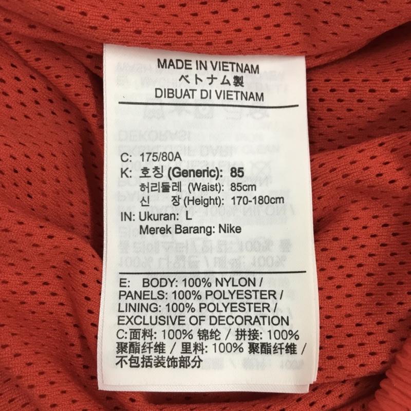 ナイキ NIKE ボトムス ボトムス ar9895-657 ナイロンパンツ ウーブンパンツ スポーツウェア L ロゴ、文字 赤 / レッド / X 白 / ホワイト / X 黒 / ブラック /  メンズ USED 古着 中古 10113310