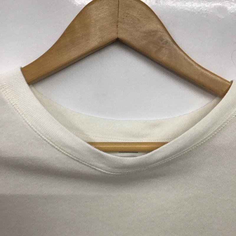 ローリーズファーム LOWRYS FARM カットソー 半袖 LF624344AD オーバーサイズ FREE ロゴ、文字 白 / ホワイト /  レディース USED 古着 中古 10141982