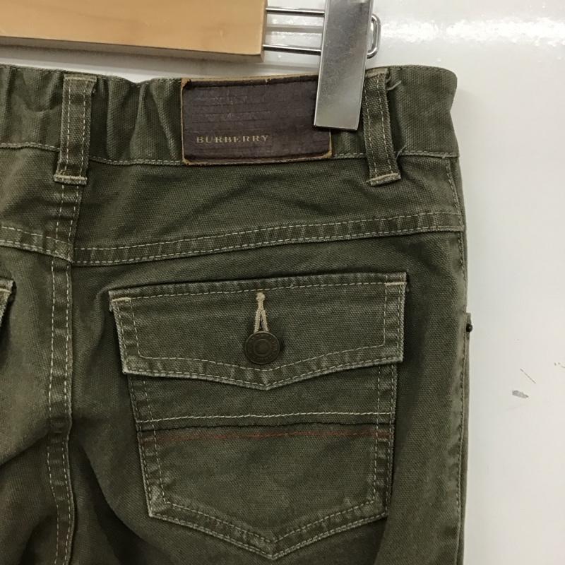 バーバリー BURBERRY パンツ ワークパンツ、ペインターパンツ BQ064-240-65 160A-160-66 ストレッチ 無地 カーキ / カーキ /  レディース USED 古着 中古 10133700