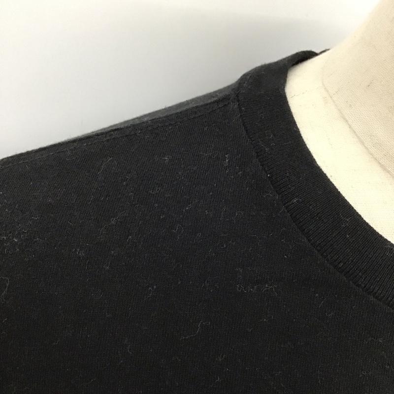 バンズ VANS Tシャツ 半袖 VA16HS-MT51BM クルーネック プリント L ロゴ、文字 黒 / ブラック /  メンズ USED 古着 中古 10123013