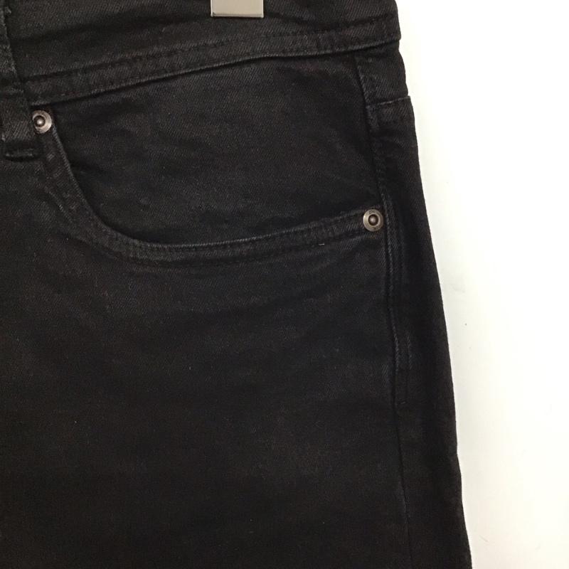 ザラ ZARA パンツ デニム、ジーンズ 42インチ 無地 黒 / ブラック /  メンズ USED 古着 中古 10149728