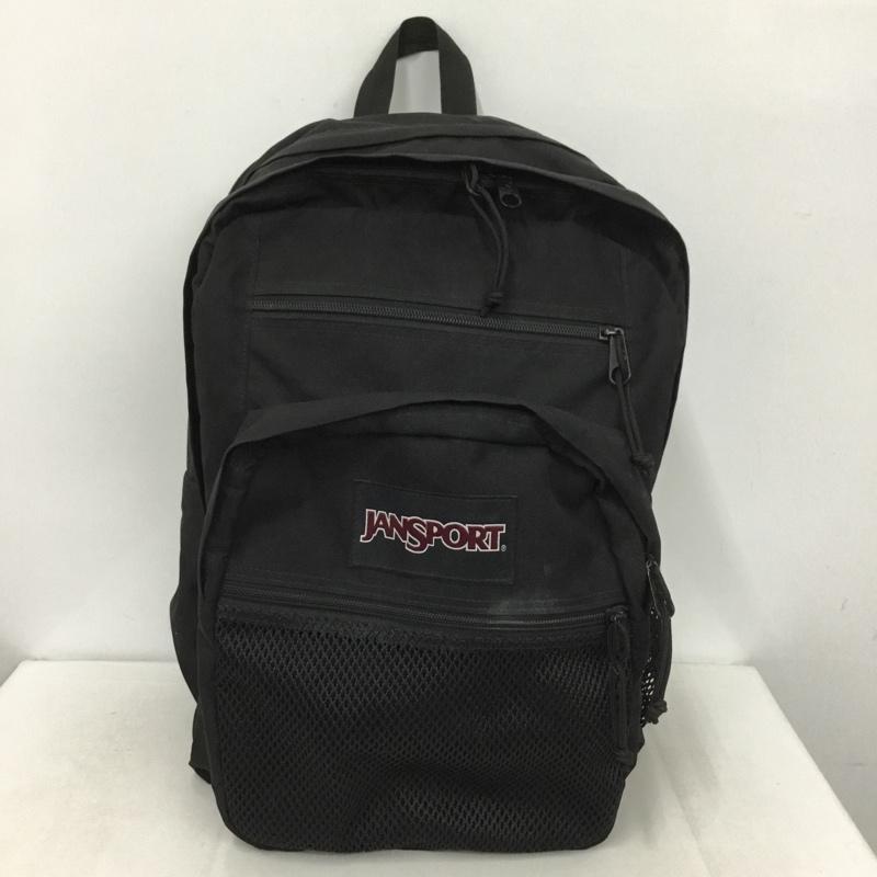 ジャンスポーツ JANSPORT リュックサック、デイパック リュックサック、デイバッグ JS0A47K8 ビッグキャンパス ロゴ、文字 黒 / ブラック /  メンズ USED 古着 中古 10148470