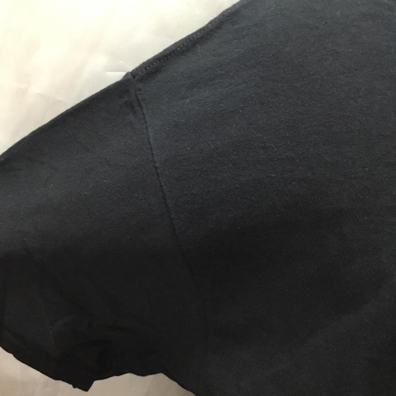 ニューバランス New Balance Tシャツ 半袖 半袖カットソー プリントTシャツ クルーネックカットソー XL ロゴ、文字 黒 / ブラック /  メンズ USED 古着 中古 10111939