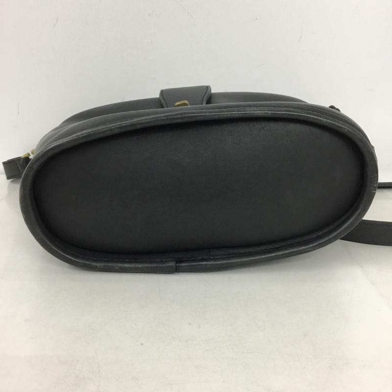 コーチ COACH ショルダーバッグ ショルダーバッグ 9948 オールドコーチ レザー 無地 黒 / ブラック /  レディース USED 古着 中古 10145483