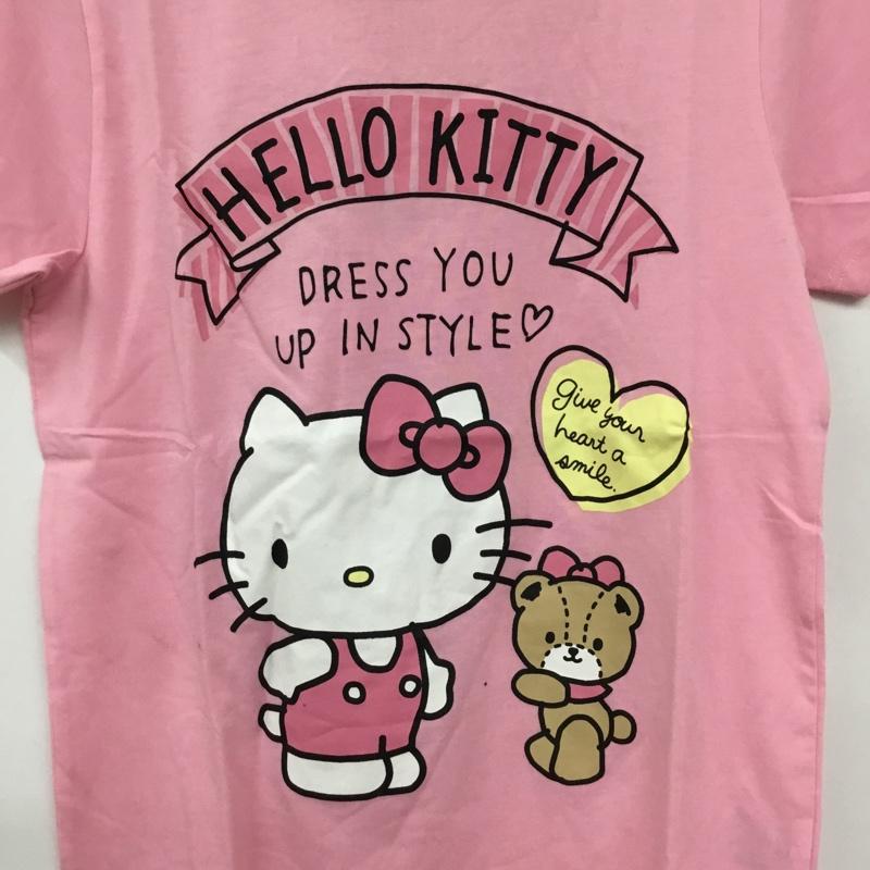 古着 USED Tシャツ 半袖 ハローキティ M プリント X キャラクター 桃 / ピンク /  レディース USED 古着 中古 10146227