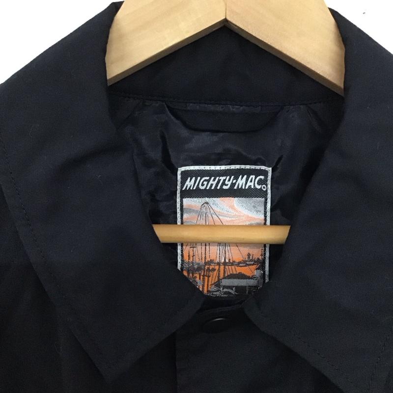 マイティーマック MIGHTY-MAC ジャケット、上着 ジャケット、ブレザー 長袖ジャケット アウター 前ボタン カラージャケット 無地 黒 / ブラック /  メンズ USED 古着 中古 10138147