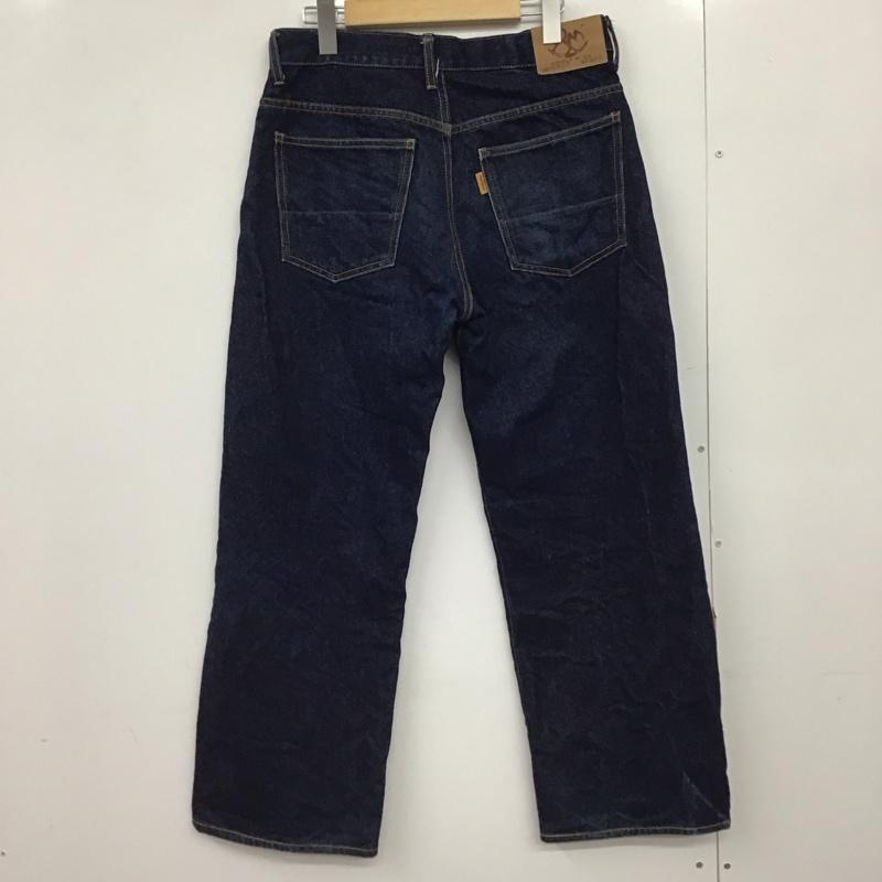 レッドムーン REDMOON パンツ デニム、ジーンズ デニムパンツ ワイドパンツ カジュアルパンツ 32インチ 無地 インディゴ / インディゴ /  メンズ USED 古着 中古 10150073