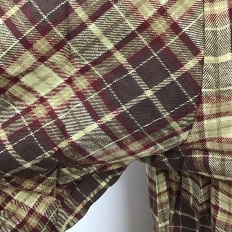 ブルックスブラザーズ BROOKS BROTHERS シャツ、ブラウス 長袖 長袖シャツ カラーシャツ ポケットシャツ 長袖カットソー チェックシャツ M チェック マルチカラー / マルチカラー /  メンズ USED 古着 中古 10112588