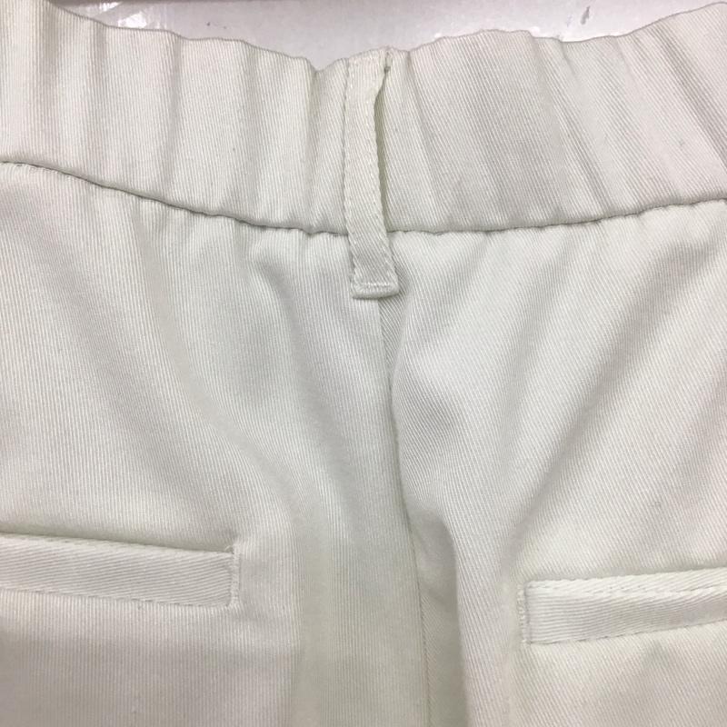 ザラ ZARA ボトムス ボトムス 7385 171 712 ワイドパンツ M 無地 白 / ホワイト /  レディース USED 古着 中古 10116778