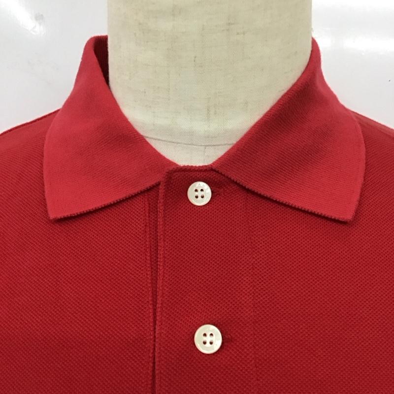バンズ VANS ポロシャツ 半袖 CD18HS-MS01 ボックスロゴ タグ付き XL ロゴ、文字 赤 / レッド /  メンズ USED 古着 中古 10114627