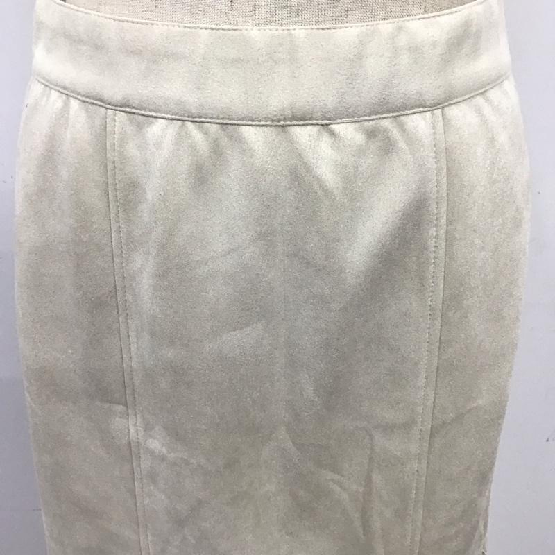 ジーナシス JEANASIS スカート ロングスカート JS050771TS マーメイドスカート S 無地 アイボリー / アイボリー /  レディース USED 古着 中古 10121548