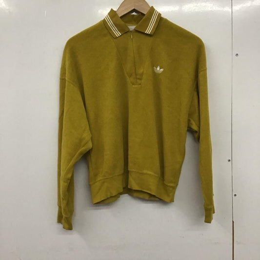 アディダス adidas カットソー 長袖 FM1364 XS 無地 マスタード / マスタード /  レディース USED 古着 中古 10133183