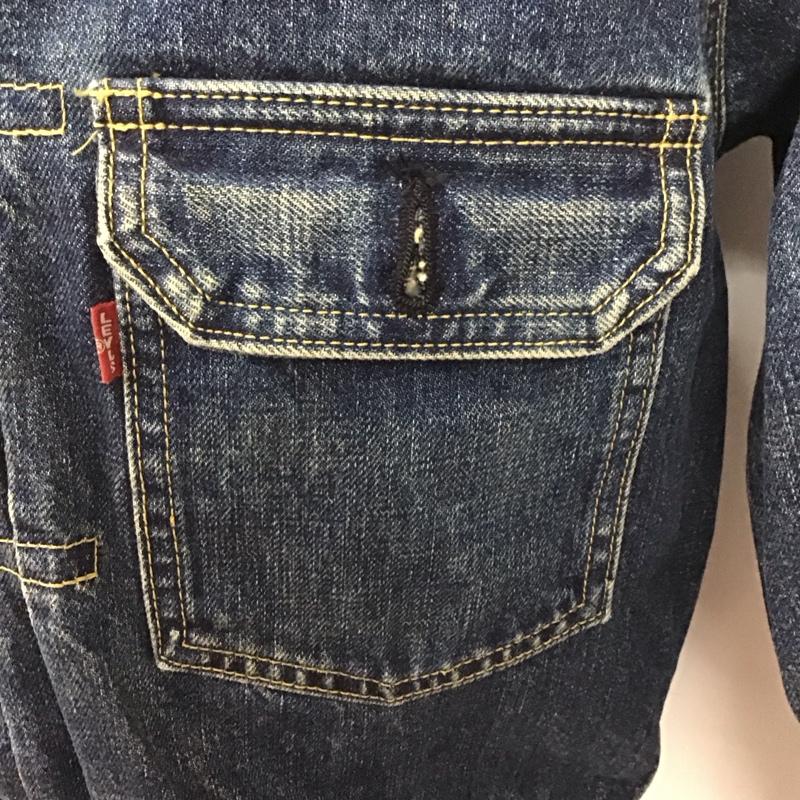 リーバイストラウスアンドコー Levi Strauss & co. ジャケット、上着 ジャケット、ブレザー デニムジャケット カラージャケット 長袖ジャケット ブルゾン Gジャン 古着 40 無地 インディゴ / インディゴ /  メンズ USED 古着 中古 10123828