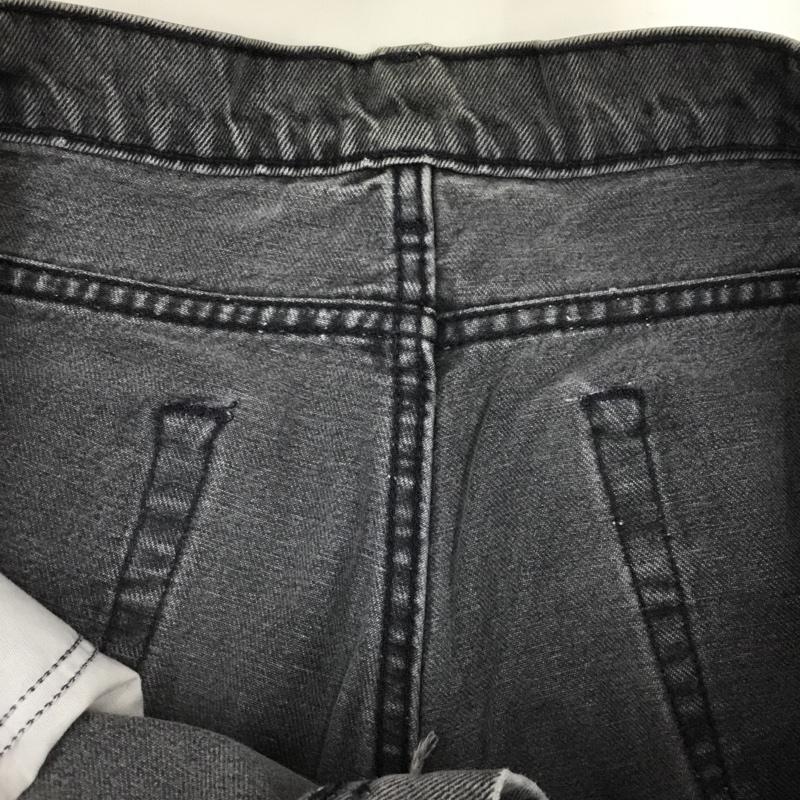 カーハート Carhartt パンツ デニム、ジーンズ デニムパンツ ストレートパンツ ワイドパンツ カジュアルパンツ 無地 黒 / ブラック /  メンズ USED 古着 中古 10122286