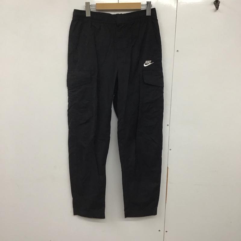 ナイキ NIKE パンツ ワークパンツ、ペインターパンツ dd5208-010 ユーティリティウーブンパンツ ウインドブレーカーパンツ M 無地 黒 / ブラック /  メンズ USED 古着 中古 10140813