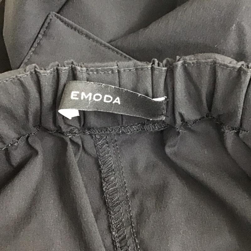 エモダ EMODA スカート ロングスカート 042320870301-01 カーゴマキシスカート FREE 無地 黒 / ブラック /  レディース USED 古着 中古 10114238