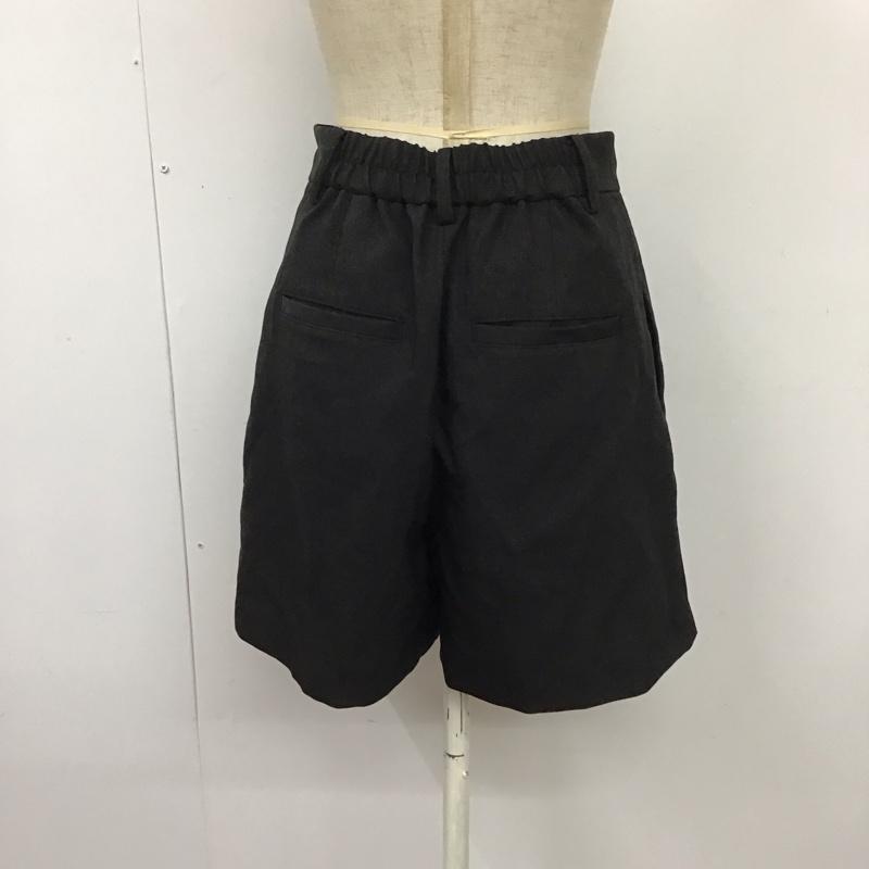 ローリーズファーム LOWRYS FARM パンツ ショートパンツ LF523047AD タック FREE 無地 黒 / ブラック /  レディース USED 古着 中古 10117738