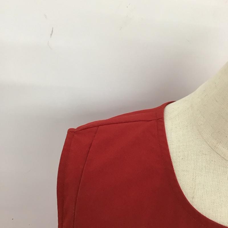 アルシーヴ archives ワンピース ロングスカート PHA19013 ノースリーブ Aライン M 無地 赤 / レッド /  レディース USED 古着 中古 10115509