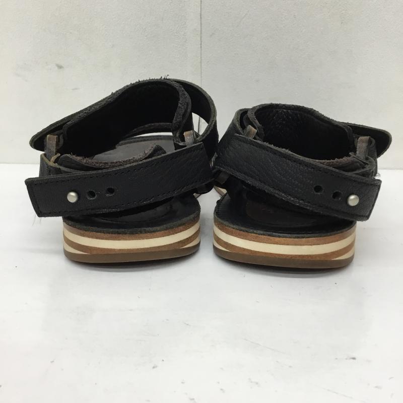 サカイ Sacai サンダル サンダル Hender Scheme　エンダースキーマ 無地 黒 / ブラック / X 茶 / ブラウン /  メンズ USED 古着 中古 10134720