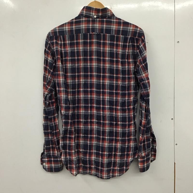 トムブラウン THOM BROWNE シャツ、ブラウス 長袖 ボタンダウンシャツ チェック マルチカラー / マルチカラー /  メンズ USED 古着 中古 10140326