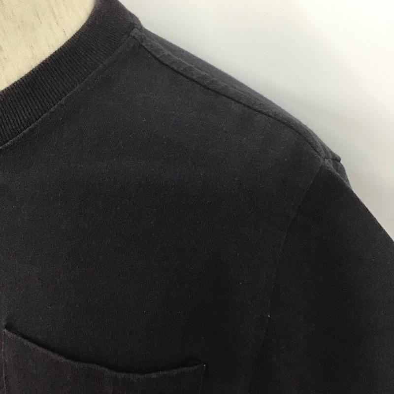 ダッピーズ DUPPIES Tシャツ 半袖 半袖カットソー クルーネックカットソー プリント Tシャツ M ロゴ、文字 紺 / ネイビー /  メンズ USED 古着 中古 10107132