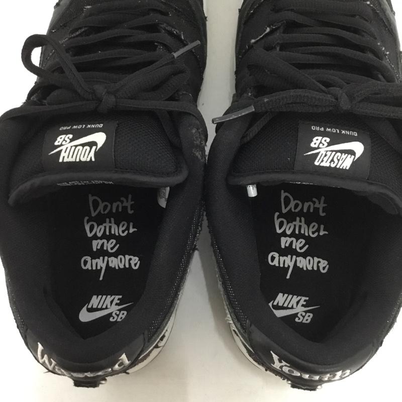 ナイキ NIKE スニーカー スニーカー DD8386-001 SB DUNK LOW PRO QS 4 29cm WASTED YOUTH 29.0cm ロゴ、文字 黒 / ブラック /  メンズ USED 古着 中古 10139066