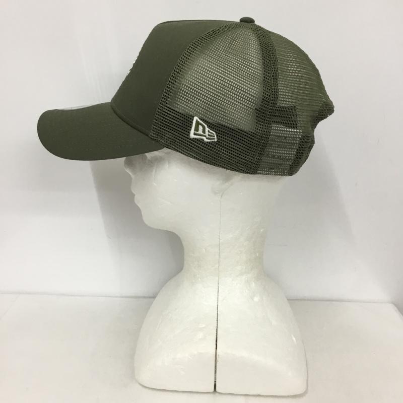 ニューエラ NEW ERA 帽子 キャップ 940AFTR CIRCLE OOTTF メッシュ ロゴ、文字 カーキ / カーキ /  メンズ USED 古着 中古 10130212