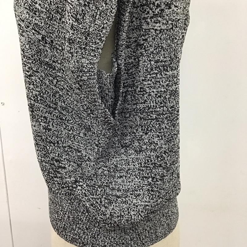 スライ SLY タンクトップ タンクトップ 030gsl70-4450 HALF ZIP KNIT トップス FREE  黒 / ブラック /  レディース USED 古着 中古 10119783