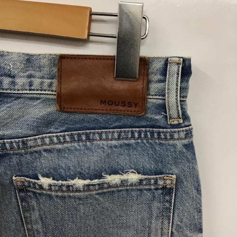 マウジー MOUSSY パンツ デニム、ジーンズ 010ASS11-2490 MV JW Tapered 26 無地 青 / ブルー /  レディース USED 古着 中古 10131317