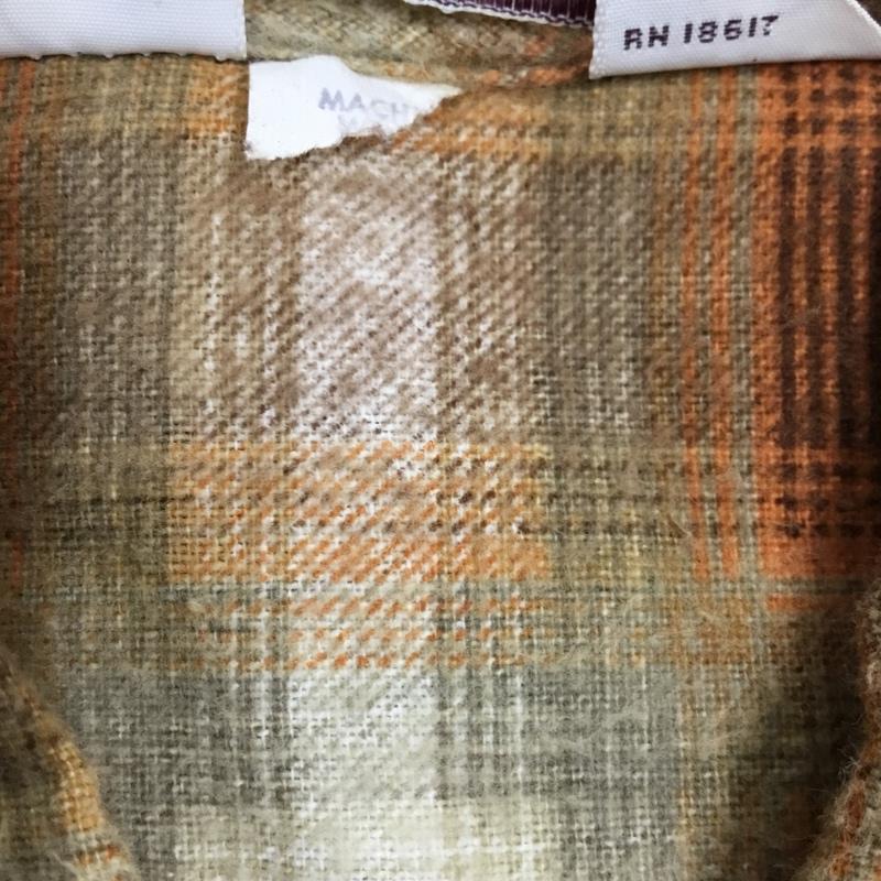 古着 USED シャツ、ブラウス 長袖 Prest-Rite　70s　ネルシャツ チェック マルチカラー / マルチカラー /  メンズ USED 古着 中古 10111614