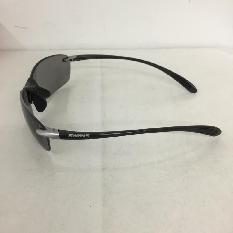 スワンズ Swans めがね・サングラス サングラス SALF-0051 偏光レンズモデル スポーツサンダル 箱有 ロゴ、文字 黒 / ブラック /  メンズ USED 古着 中古 10141073