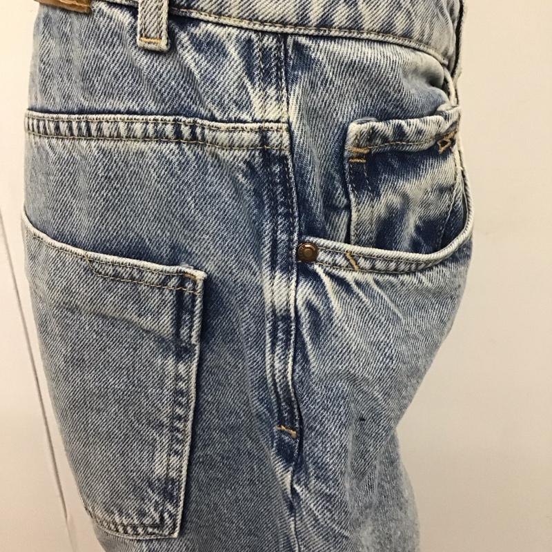 ザラ ZARA パンツ デニム、ジーンズ 6164 169 427 ハイウエスト 無地 青 / ブルー /  レディース USED 古着 中古 10108165