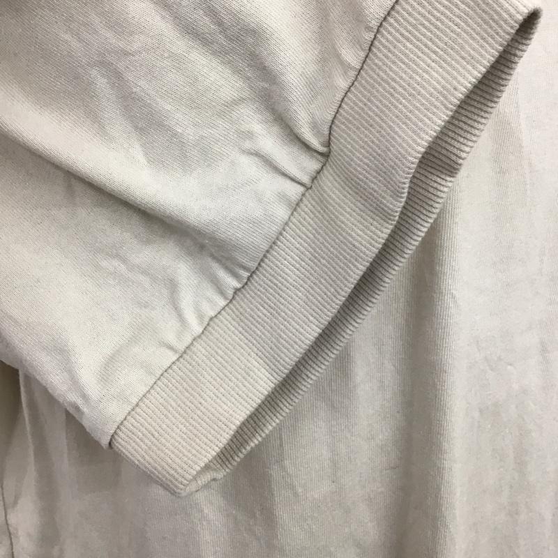 ニコアンド niko and... カットソー 半袖 半袖カットソー 無地Tシャツ クルーネックカットソー 4 無地 ベージュ / ベージュ /  メンズ USED 古着 中古 10114197