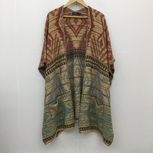ラルフローレン RALPHLAUREN カーディガン 長袖 S  ベージュ / ベージュ /  メンズ USED 古着 中古 10110465