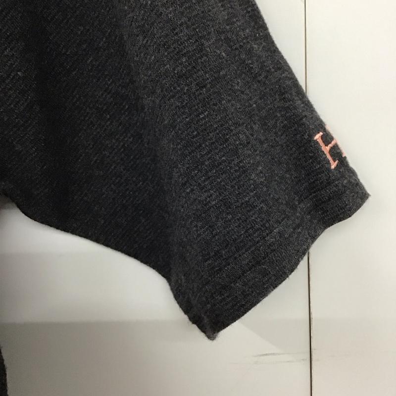 ハリウッドランチマーケット H.R MARKET Tシャツ 半袖 半袖カットソー 無地Tシャツ クルーネックカットソー 無地 ダークグレー / ダークグレー /  メンズ USED 古着 中古 10146832