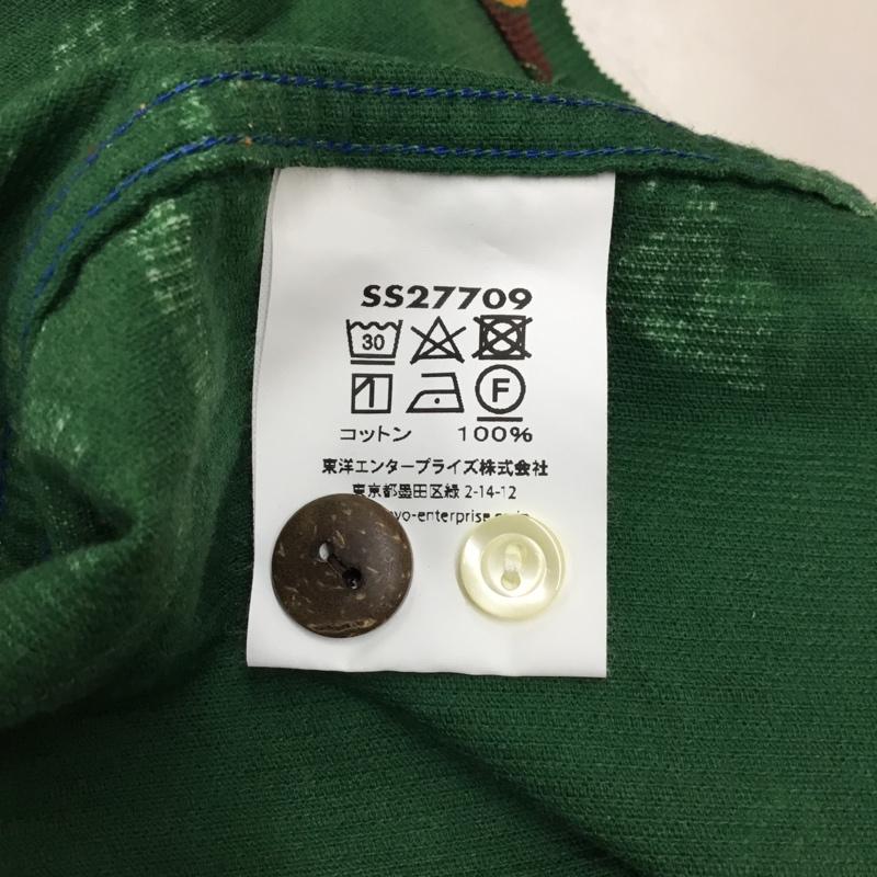 サンサーフ SUN SURF シャツ、ブラウス 長袖 SS27709 XL 総柄 緑 / グリーン /  メンズ USED 古着 中古 10108891