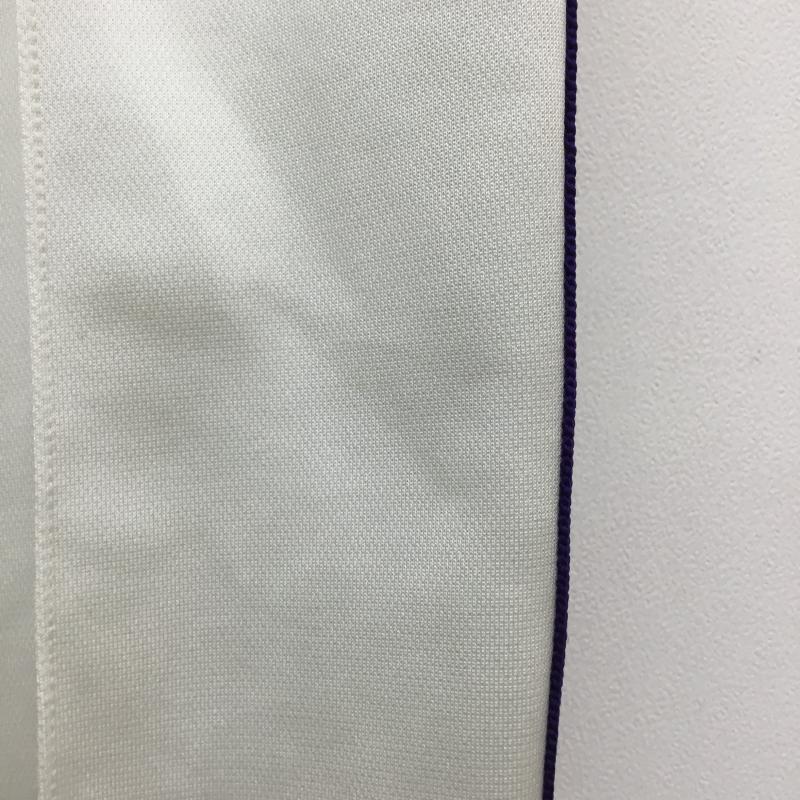 ニードルス Needles パンツ ワークパンツ、ペインターパンツ NEEDLES ジップド トラックパンツ ジャージ 23SS MR289 M 刺繍 白 / ホワイト / X 紫 / パープル /  メンズ USED 古着 中古 10115041