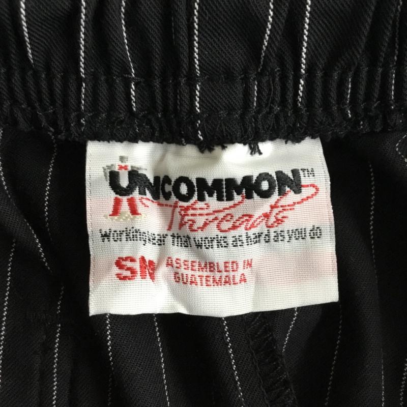 アンコモンスレッズ uncommon threads パンツ ワークパンツ、ペインターパンツ ワイドパンツ カジュアルパンツ ワークパンツ ストライプパンツ ストライプ 黒 / ブラック /  メンズ USED 古着 中古 10115016