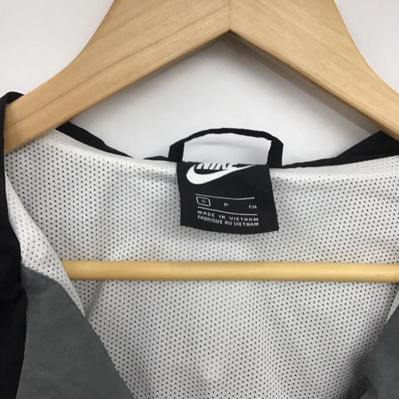 ナイキ NIKE ジャケット、上着 ジャンパー、ブルゾン cj4359-084 ヘリテイジ ウィンドランナーウーブンウィンドブレーカージャケット S ロゴ、文字 白 / ホワイト / X 黒 / ブラック / X 灰 / グレー /  メンズ USED 古着 中古 10148572