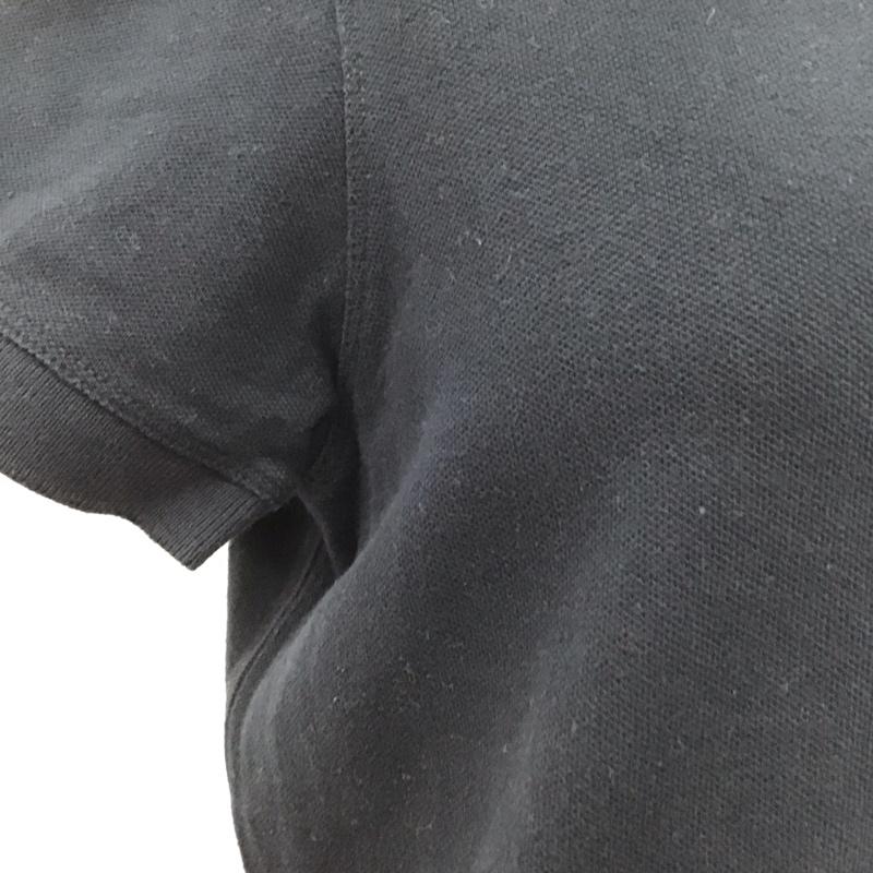 ポロジーンズカンパニー POLO JEANS COMPANY ポロシャツ 半袖 ,半袖ポロシャツ 半袖カットソー カラーシャツ M ロゴ、文字 紺 / ネイビー /  レディース USED 古着 中古 10115919
