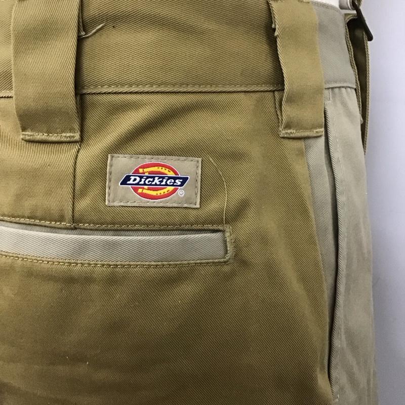 ディッキーズ Dickies パンツ ワークパンツ、ペインターパンツ dk008070ch11 ストレートパンツ ワークパンツ カジュアルパンツ 30インチ 無地 ベージュ / ベージュ /  メンズ USED 古着 中古 10113029