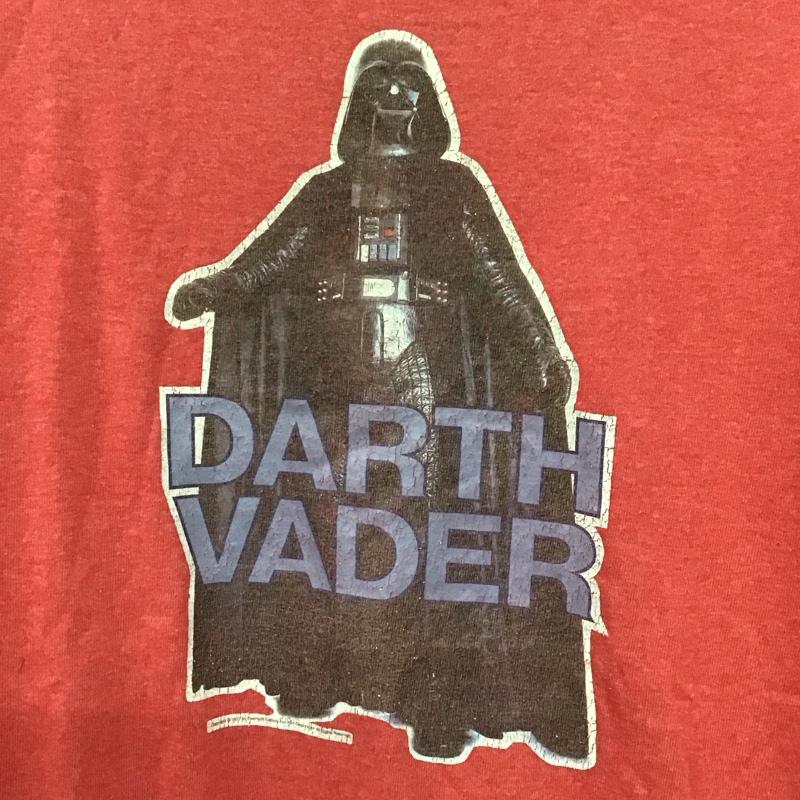 古着 USED Tシャツ 半袖 半袖カットソー DARTHBADER 80S プリントTシャツ M プリント 赤 / レッド /  メンズ USED 古着 中古 10135887
