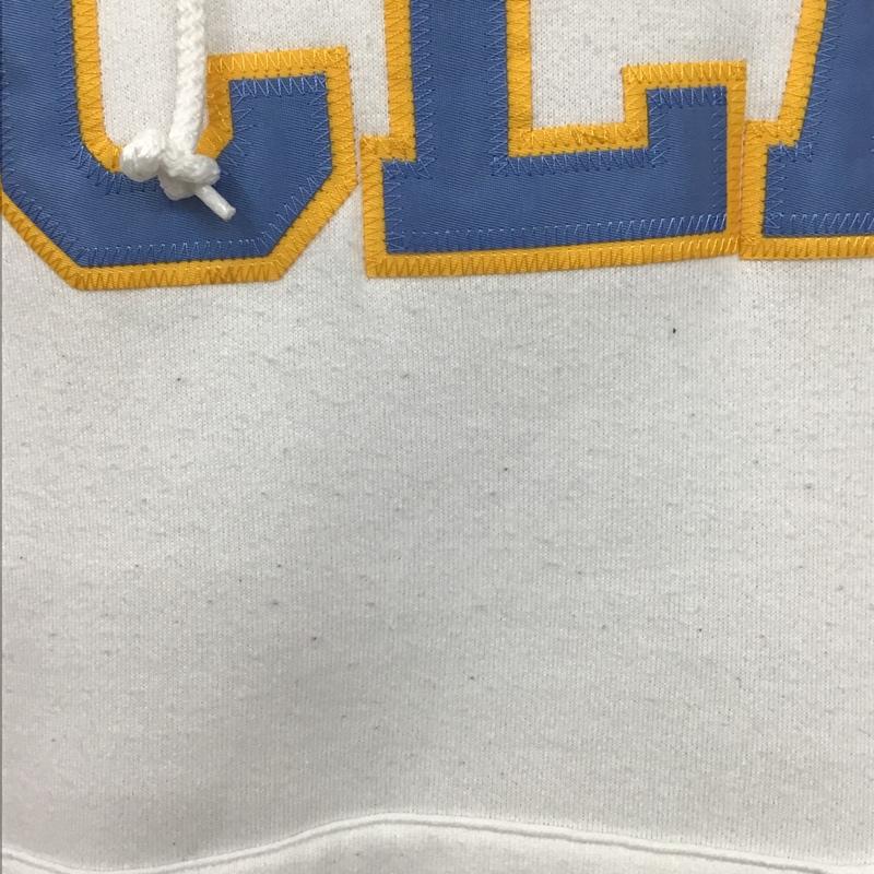 古着 USED パーカー 長袖 長袖パーカー フード付き長袖カットソー スウェット カジュアルカットソー UCLA 90s M ロゴ、文字 白 / ホワイト /  メンズ USED 古着 中古 10105597