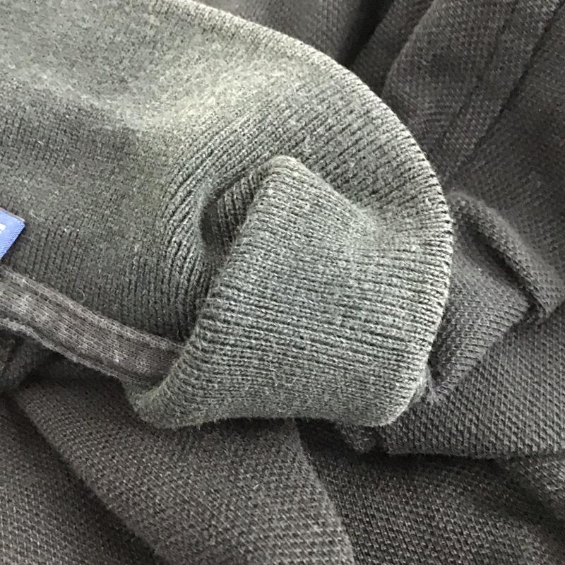 ポロラルフローレン POLO RALPH LAUREN ポロシャツ 半袖 半袖ポロシャツ 半袖カットソー カラーシャツ XL ロゴ、文字 黒 / ブラック /  メンズ USED 古着 中古 10132577