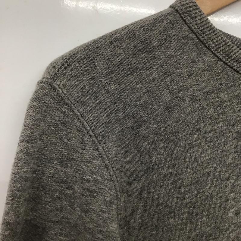 ポロラルフローレン POLO RALPH LAUREN トレーナー 長袖 長袖トレーナー スウェット クルーネック プルオーバー M ロゴ、文字 灰 / グレー /  レディース USED 古着 中古 10138833