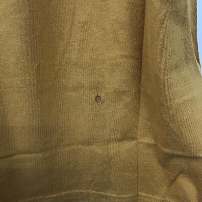 古着 USED Tシャツ 半袖 半袖カットソー プリントTシャツ クルーネックカットソー バンドTシャツ XL ロゴ、文字 マスタード / マスタード /  メンズ USED 古着 中古 10150068